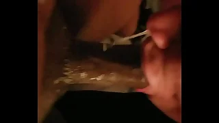 Dominican mature sloppy gag